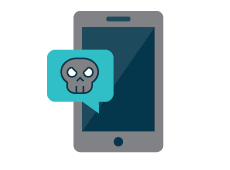 Cyberbullying and threats